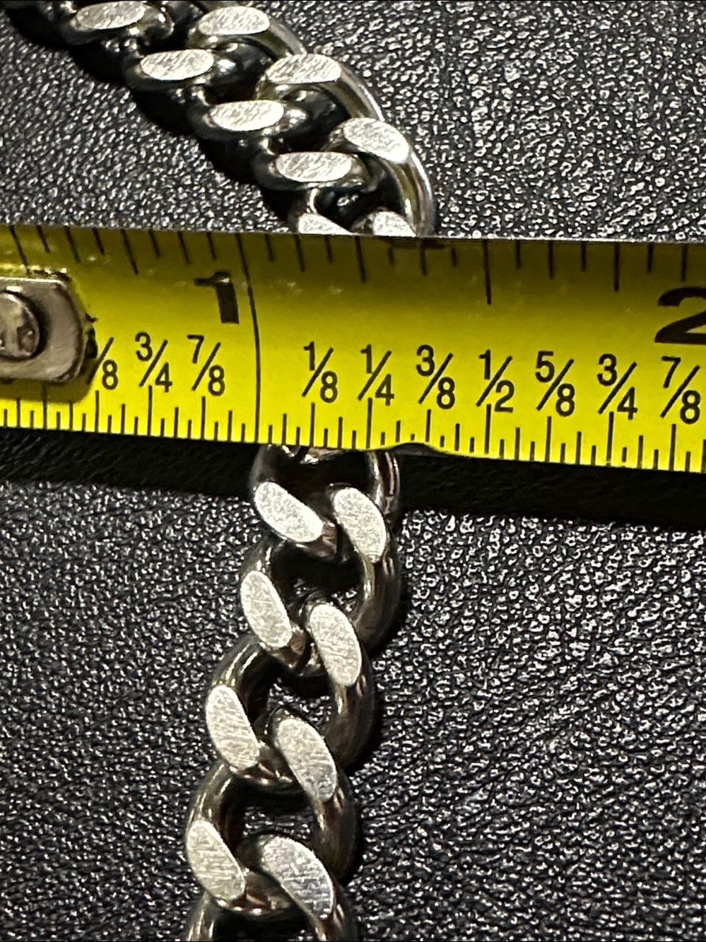 Silver Tone 50” Crossbody Bag Chain Strap - Picture 4 of 9